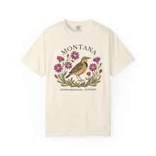Load image into Gallery viewer, Montana State Bird and Flower Graphic T-shirt