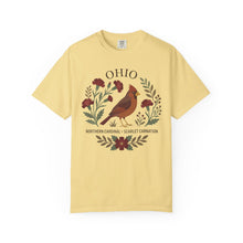 Load image into Gallery viewer, Ohio State Bird and Flower Graphic T-shirt