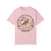 Load image into Gallery viewer, North Dakota State Bird and Flower Graphic T-shirt