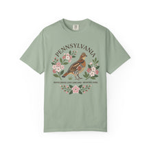 Load image into Gallery viewer, Pennsylvania State Bird and Flower Graphic T-shirt