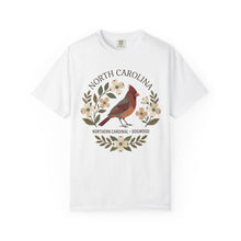 Load image into Gallery viewer, North Carolina State Bird and Flower Graphic T-shirt