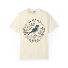Load image into Gallery viewer, Nevada State Bird and Flower Graphic T-shirt