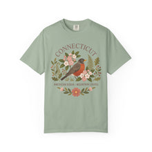 Load image into Gallery viewer, Connecticut State Bird and Flower Graphic T-shirt