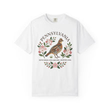 Load image into Gallery viewer, Pennsylvania State Bird and Flower Graphic T-shirt