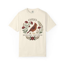 Load image into Gallery viewer, Ohio State Bird and Flower Graphic T-shirt