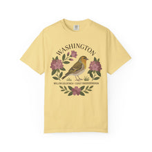 Load image into Gallery viewer, Washington State Bird and Flower Graphic T-shirt