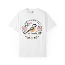 Load image into Gallery viewer, Massachusetts State Bird and Flower Graphic T-shirt