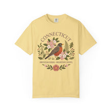 Load image into Gallery viewer, Connecticut State Bird and Flower Graphic T-shirt