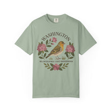 Load image into Gallery viewer, Washington State Bird and Flower Graphic T-shirt