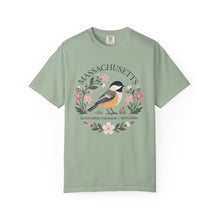 Load image into Gallery viewer, Massachusetts State Bird and Flower Graphic T-shirt