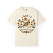 Load image into Gallery viewer, Kansas State Bird and Flower Graphic T-shirt
