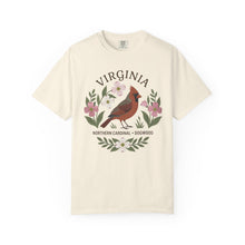 Load image into Gallery viewer, Virginia State Bird and Flower Graphic T-shirt
