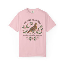 Load image into Gallery viewer, Pennsylvania State Bird and Flower Graphic T-shirt
