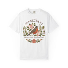 Load image into Gallery viewer, Connecticut State Bird and Flower Graphic T-shirt

