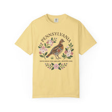 Load image into Gallery viewer, Pennsylvania State Bird and Flower Graphic T-shirt
