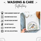Massachusetts State Bird and Flower Tee | Black-Capped Chickadee & Mayflower