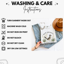 Load image into Gallery viewer, New Mexico State Bird and Flower Tee | Greater Roadrunner &amp; Yucca Flower
