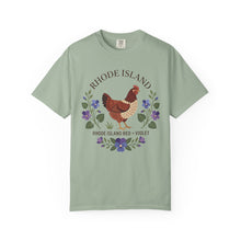Load image into Gallery viewer, Rhode Island State Bird and Flower Graphic T-shirt
