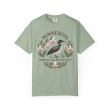 Load image into Gallery viewer, Minnesota State Bird and Flower Graphic T-shirt
