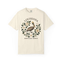 Load image into Gallery viewer, Louisiana State Bird and Flower Graphic T-shirt
