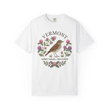Load image into Gallery viewer, Vermont State Bird and Flower Graphic T-shirt
